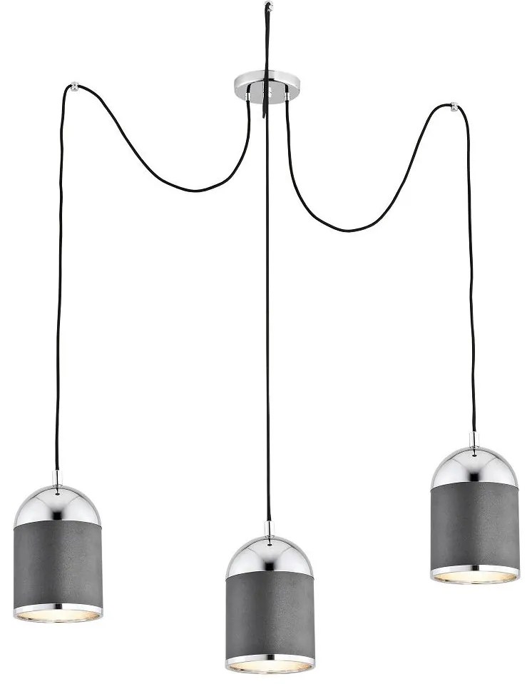 Argon 1341 - Függeszték ANDROS 3xE27/60W/230V