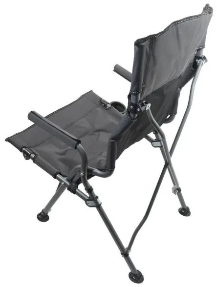 Összecsukható kempingszék szürke