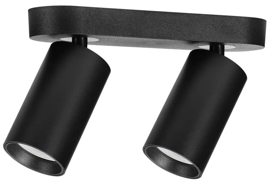 Rabalux 73082 - YORLI spotlámpa 2xGU10/7W/230V fekete