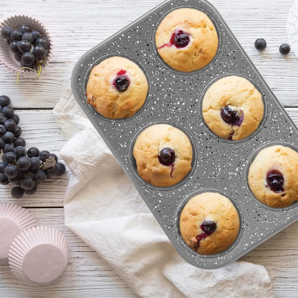 Fém muffin sütőforma 22x32 cm Grande – Orion