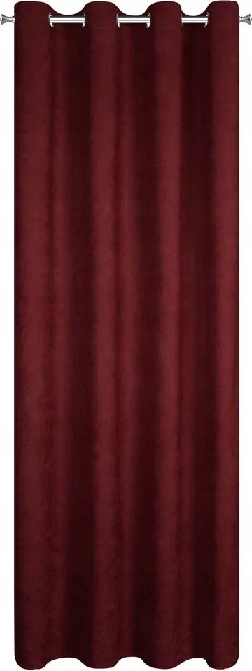 Függöny készre szerelve Ada 140x250 Eurofirany bordó