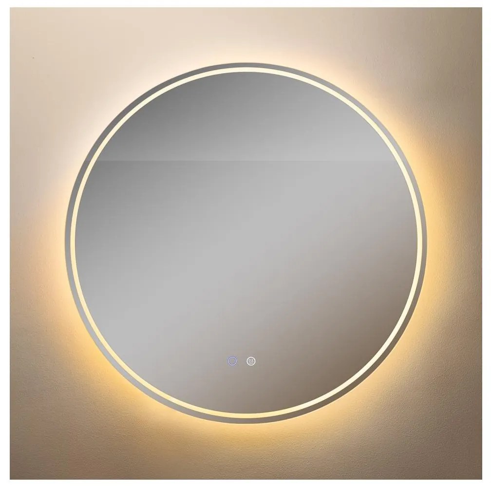 Zuma Line D3004-80-LED Fürdőszobai tükör háttérvilágítással 24W/230V 3000/4000/6000K IP44 fehér