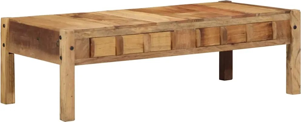 vidaXL Dohányzóasztal fiókkal Barna 110 x 54 x 35 cm