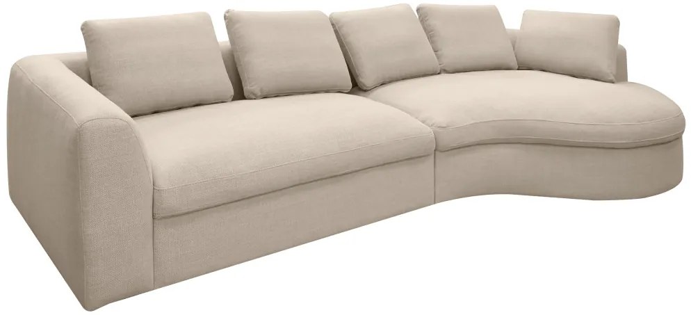 Clifton 2 személyes ottomános kanapé, jobbos