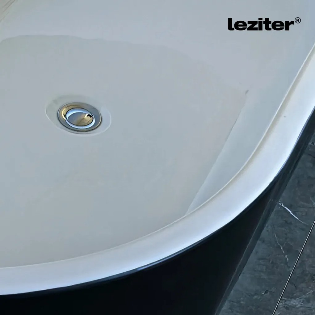 Still szabadon álló fürdőkád 170x80x58 cm fekete