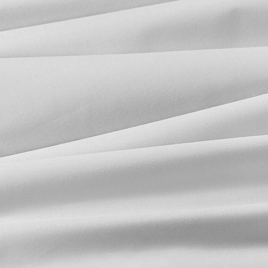Goldea szögletes terítő 100% pamutvászon - világosszürke 100 x 140 cm