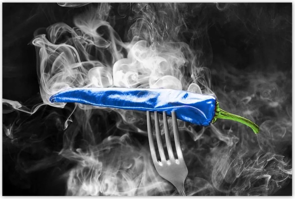 Poszterek 120x80 A paprika kék ereje