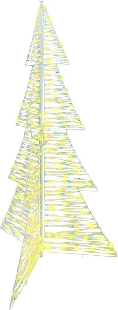 vidaXL Karácsonyfa 240 LED-del Meleg fehér 180 cm PET