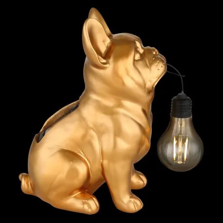 Globo 36333G Solar lámpa, műanyag arany/fekete/borostyánsárga matt, ki/be kapcsoló, AA 300mAh 1.2V elemmel, IP44, HxSzxM: 240x120x245mm, tartozék: LED 0.06W 3V, 3000K