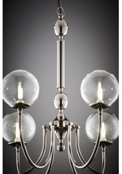 Jupiter 2022 - Csillár láncon BRILLANTE 6xG9/10W/230V fényezett króm