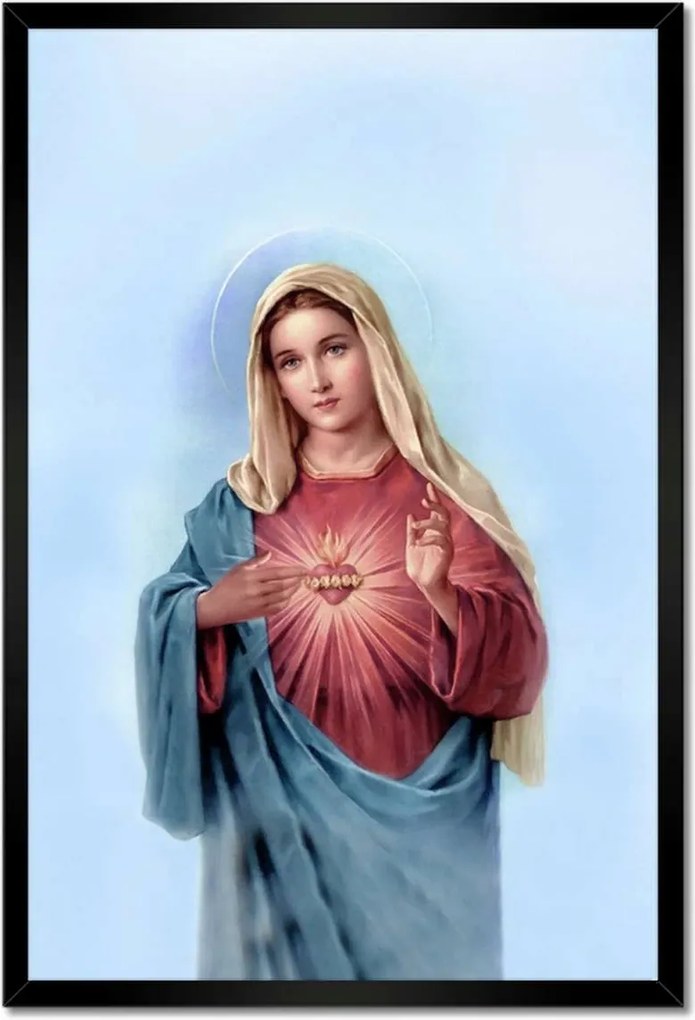 Poszterek keretben 40x60 Szűz Mária