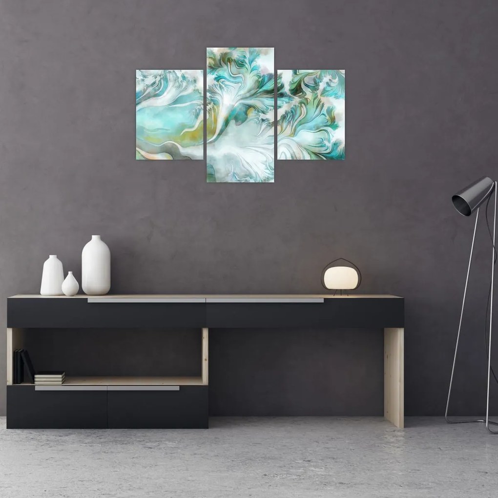 Kép - Absztrakt minták festése (90x60 cm)