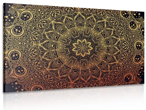 Kép arany keleti Mandala