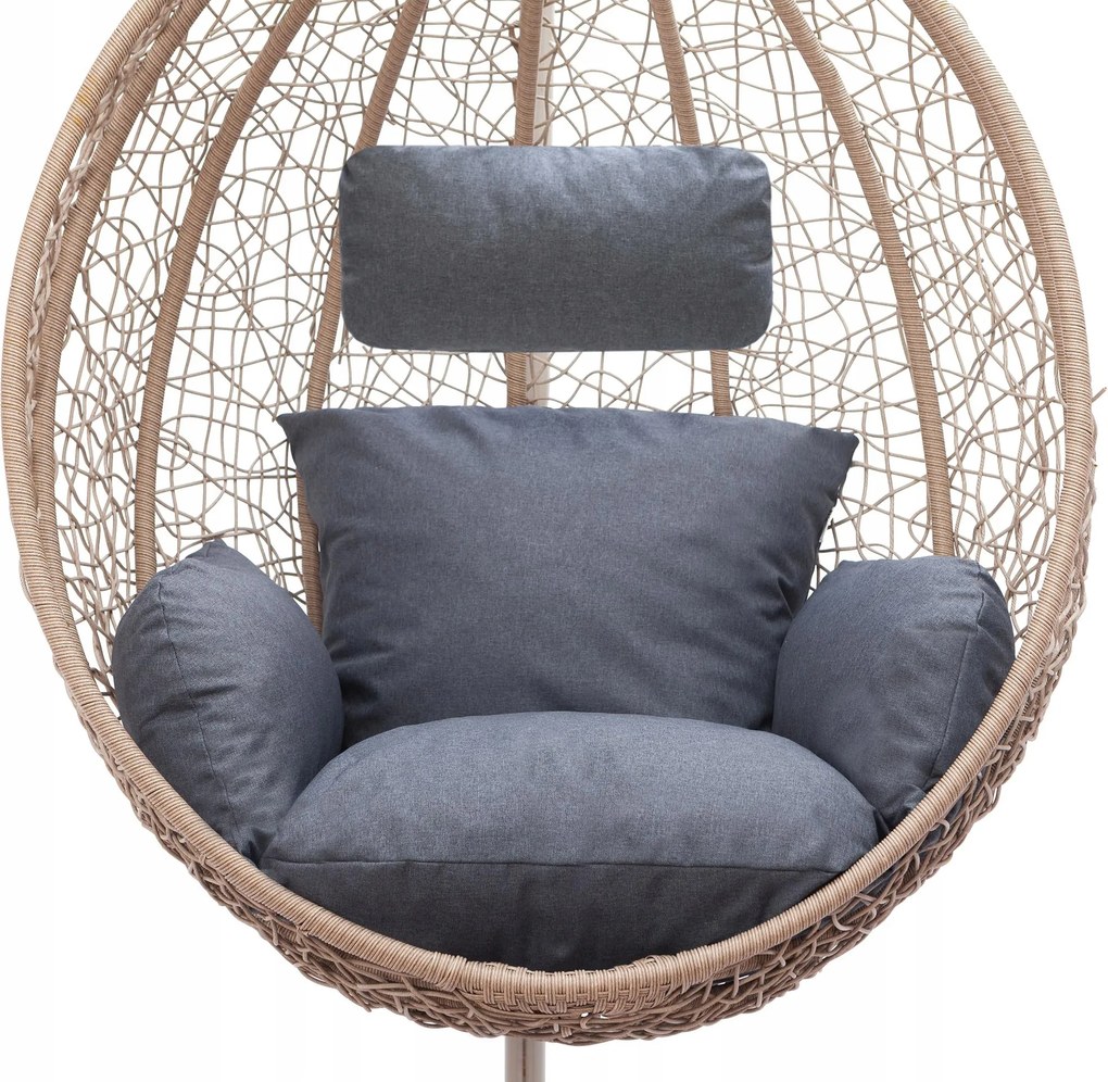 Kerti párna akasztós fotelhez, bábhoz Vízálló levehető huzat