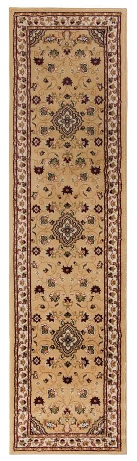 Bézs futószőnyeg 60x230 cm Sherborne – Flair Rugs