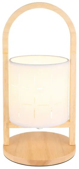 Globo 21506W - Asztali lámpa NINJA 1xE14/40W/230V fehér