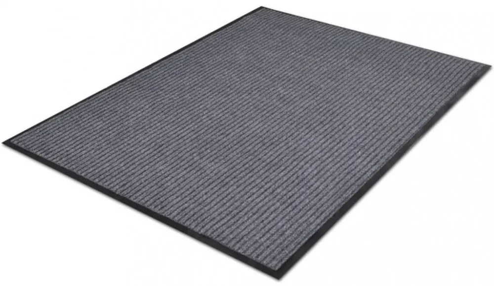 szürke PVC lábtörlő 90 x 150 cm