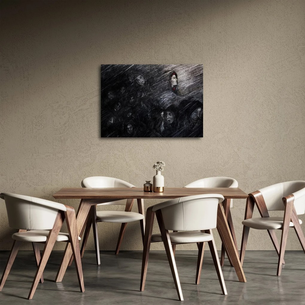 Kép - Szomorúság és lemondás (70x50 cm)
