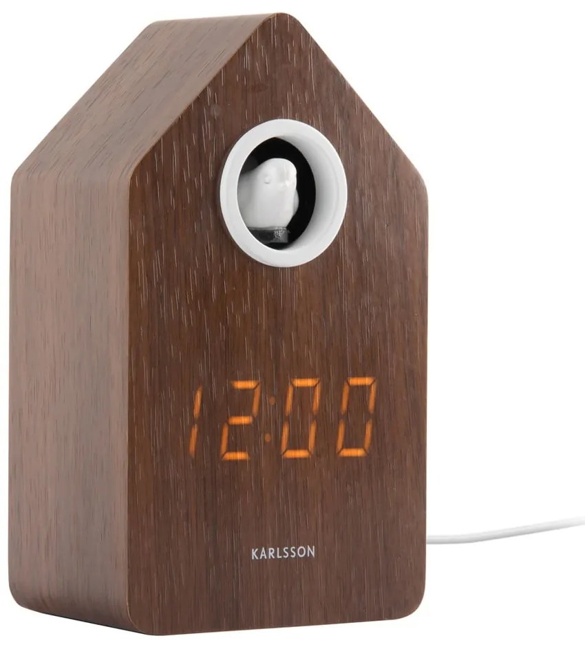 Digitális ébresztőóra Cuckoo LED – Karlsson
