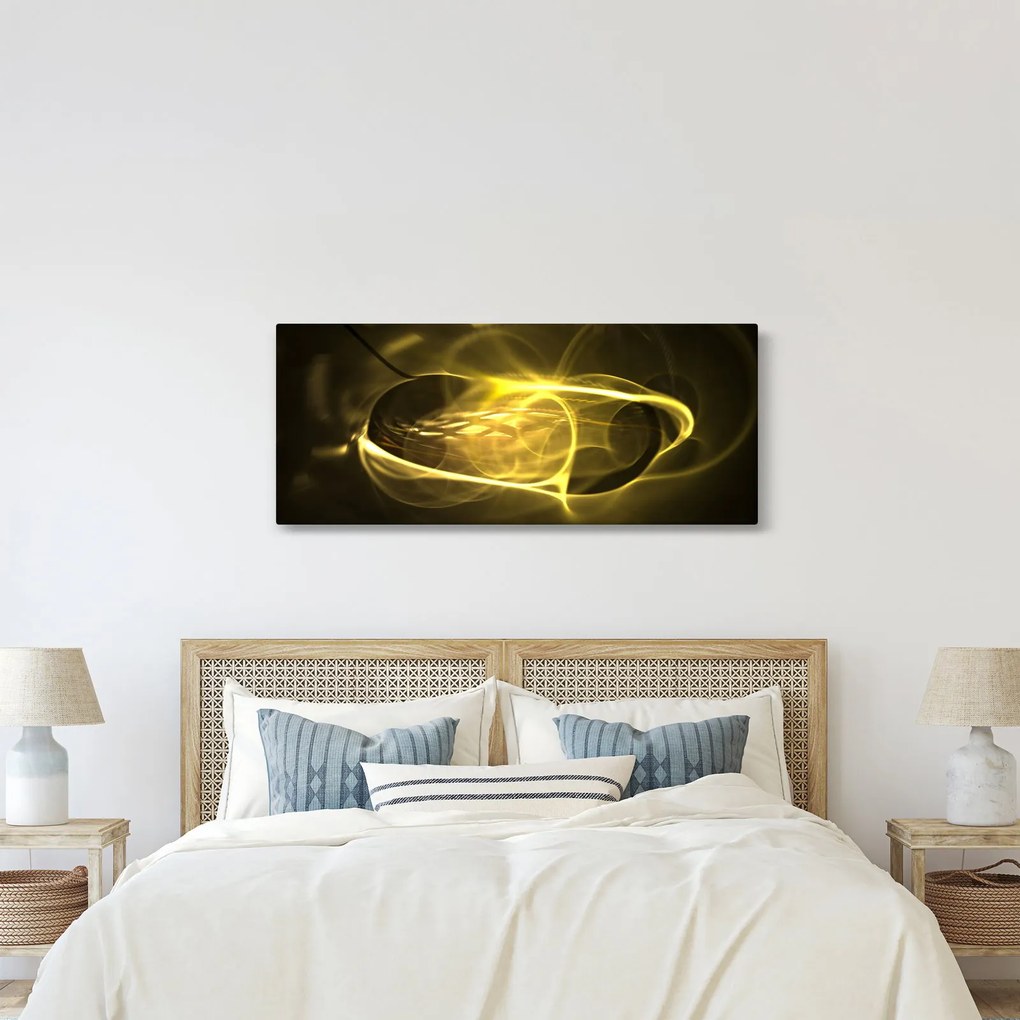 Modern absztrakt kép (120x50 cm)