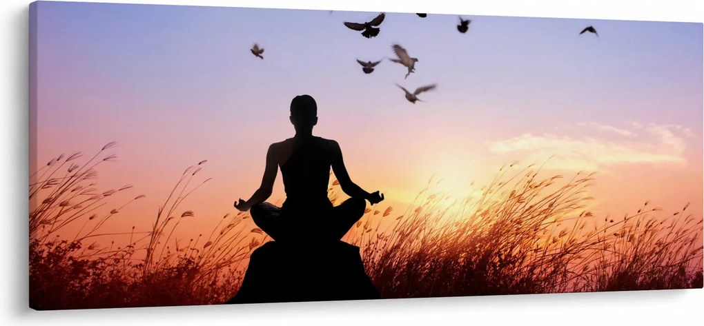 Kép - Meditáció (120x50 cm)