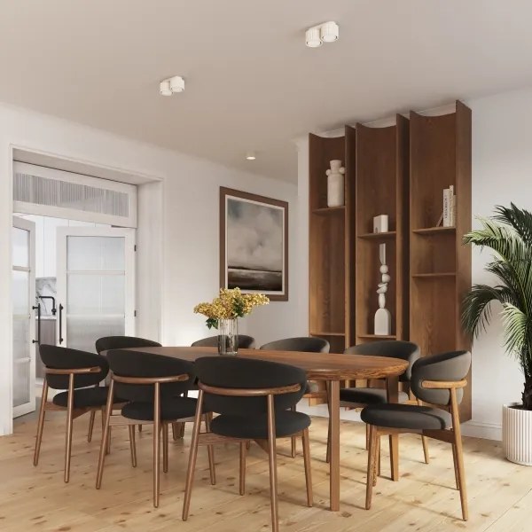 Sollux SL.1792 - AURA irányítható lámpatest 1xGX53/10W/230V, 6 cm, krémszínű