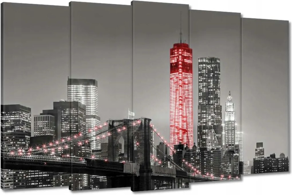 Festmények 150x95 New York Manhattan híd