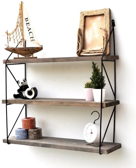 Fali polc 60x55 cm fenyő