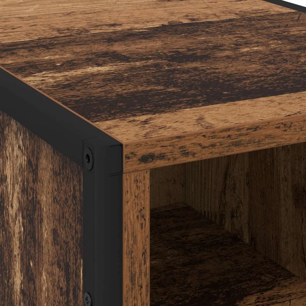 Éjjeli asztal Öreg fa 39.5 x 30 x 50 cm Faanyag