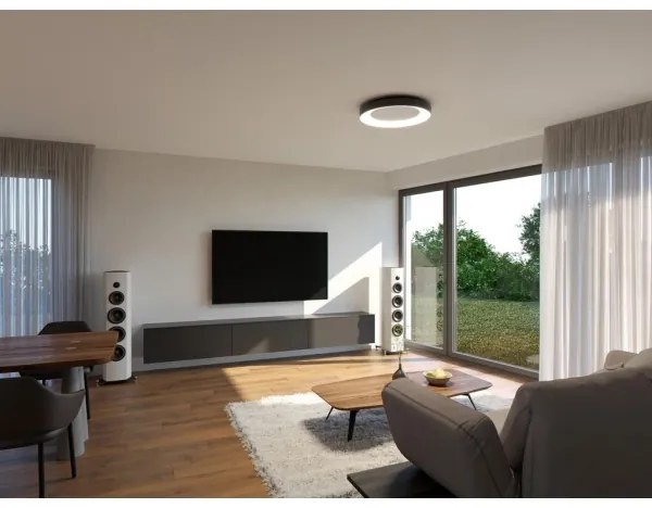 LED2 - LED Dimmelhető mennyezeti lámpa BELLA LED/80W/230V 3000K/4000K fekete