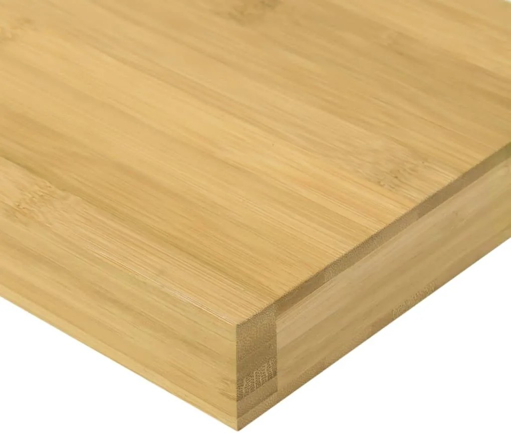 bambusz fali polc 40x20x4 cm