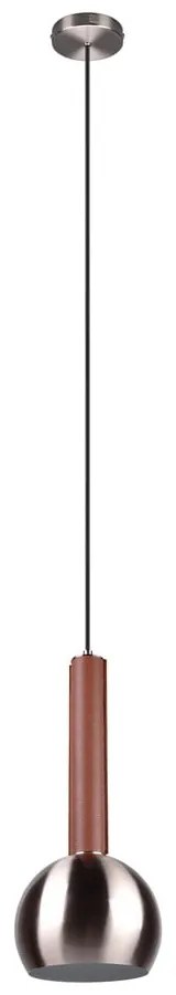 Szürke függőlámpa ø 20 cm Ciliana – CINQUE