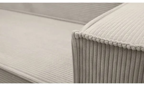 Univerzális, U-alakú, kihúzható sarokgarnitúra LONDON, bézs