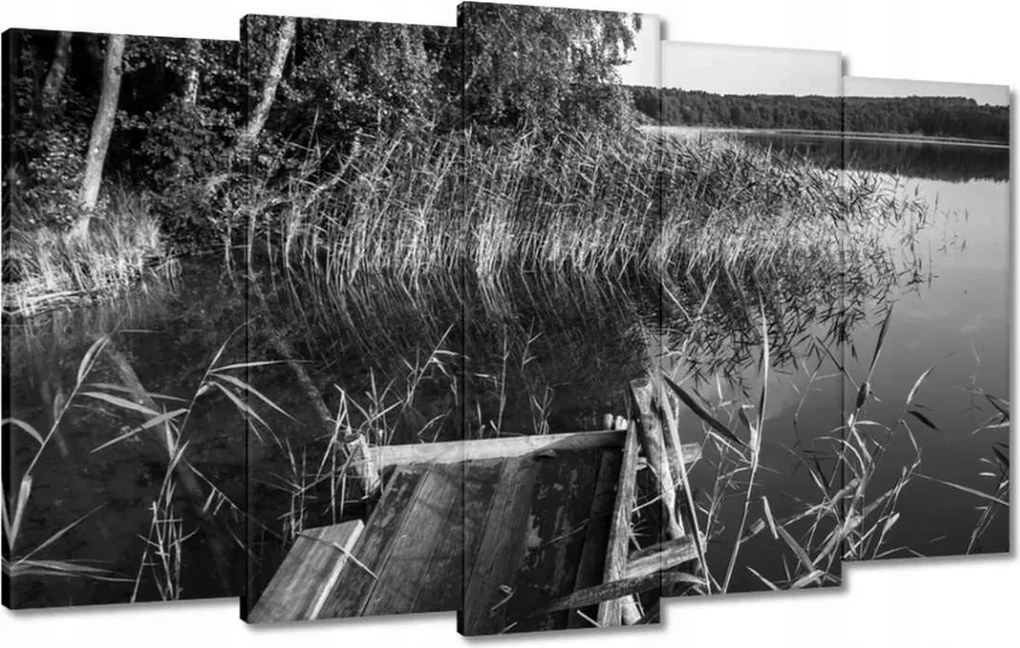 Vászonkép 100x60 Horgász kép