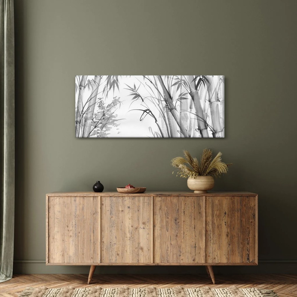 Kép - Bambusz erdő (120x50 cm)