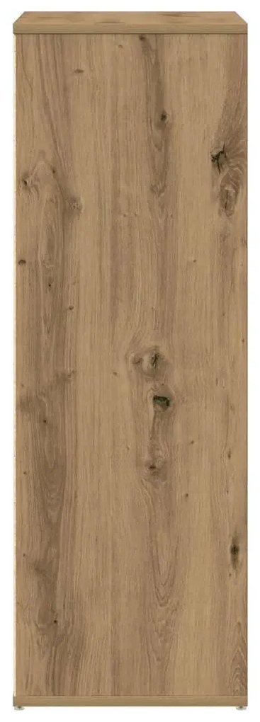 Cipőtartó kézműves tölgy 54x34x100,5 cm műszaki fa