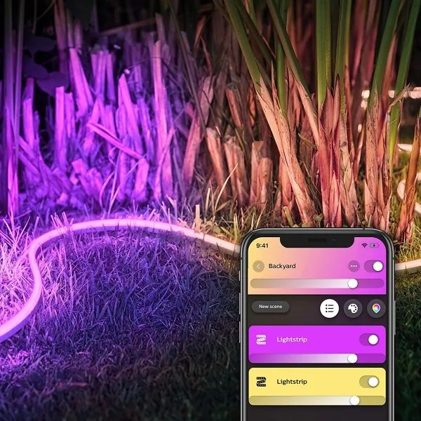 LEG RGBW Dimmelető szalag Philips Hue OUTDOOR STRIP LED/20,5W 2m IP67