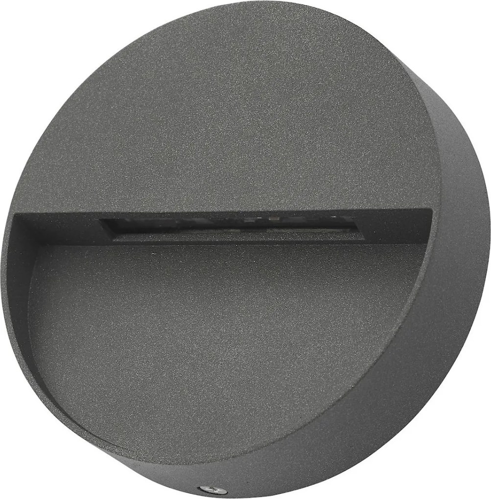DAR LIGHTING UGO2139 UGO Modern Kültéri Fali Lámpa Szürke LED IP65