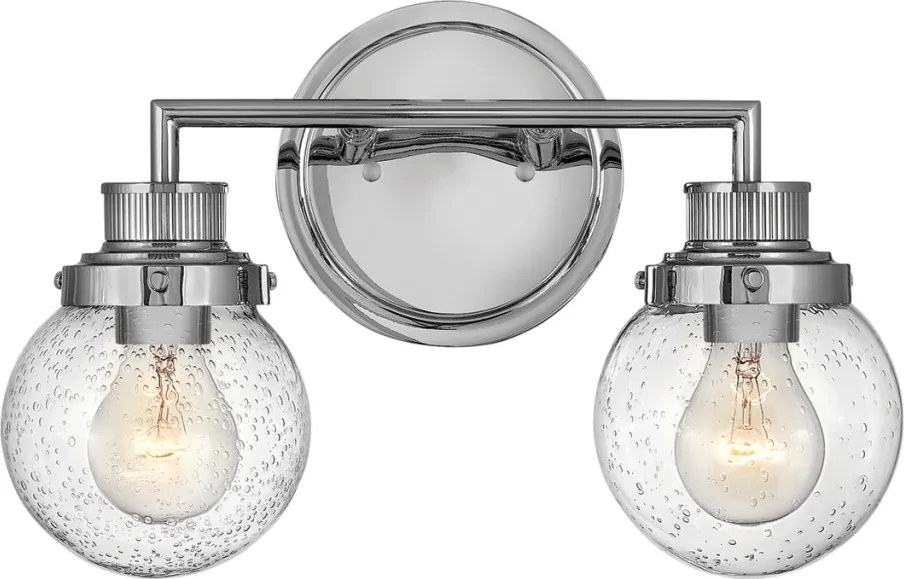 Quintiesse POPPY QN-POPPY2-PC-BATH Fali lámpa 2x60W/E27 IP44