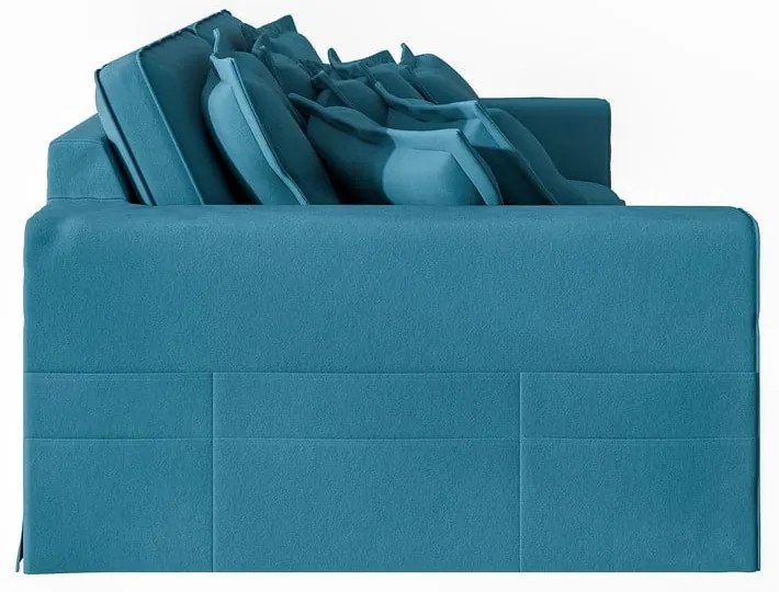 Világoskék kanapé 236 cm Nora – Ropez