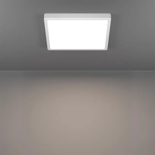 Eglo 901379 - FUEVA-Z RGBW LED fényerőszabályozható füstszínű mennyezeti lámpa, LED/13,5W/230V, Ø 29,5 cm, IP44, fehér