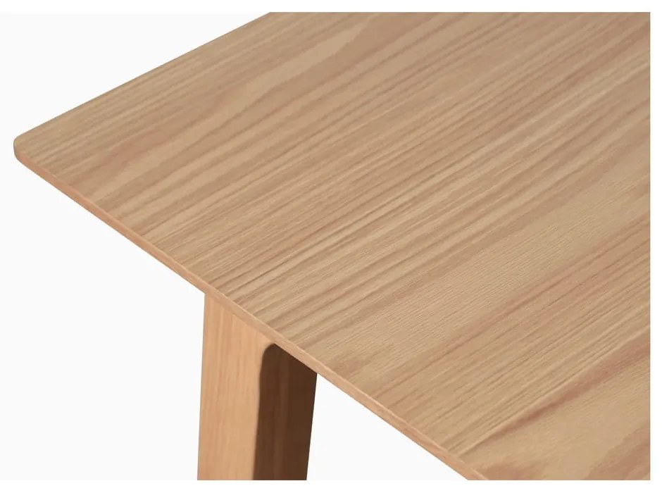 Bővíthető étkezőasztal tölgyfa dekoros asztallappal 95x190 cm Bari – Unique Furniture