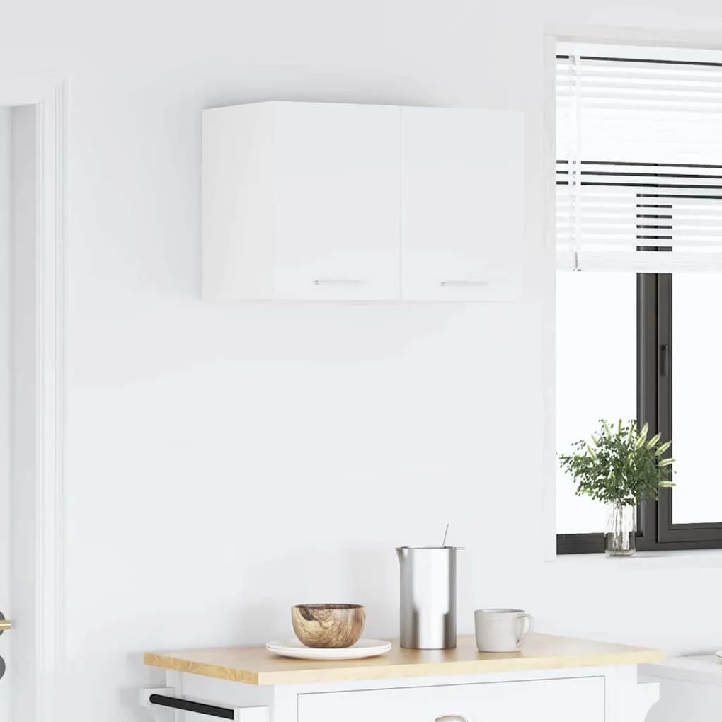 Függő szekrény ajtóval Riga 2 pcs Fehér 30 x 31 x 40 cm Faanyag