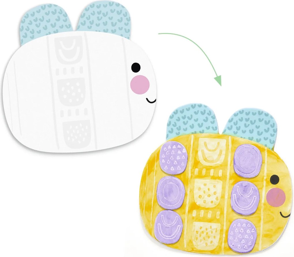 Ujjfestő készlet - Kicsi formák - Magic finger painting, Small forms