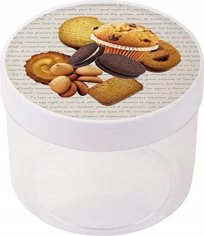 Tészta ömlesztett áru tároló doboz 1,0 l