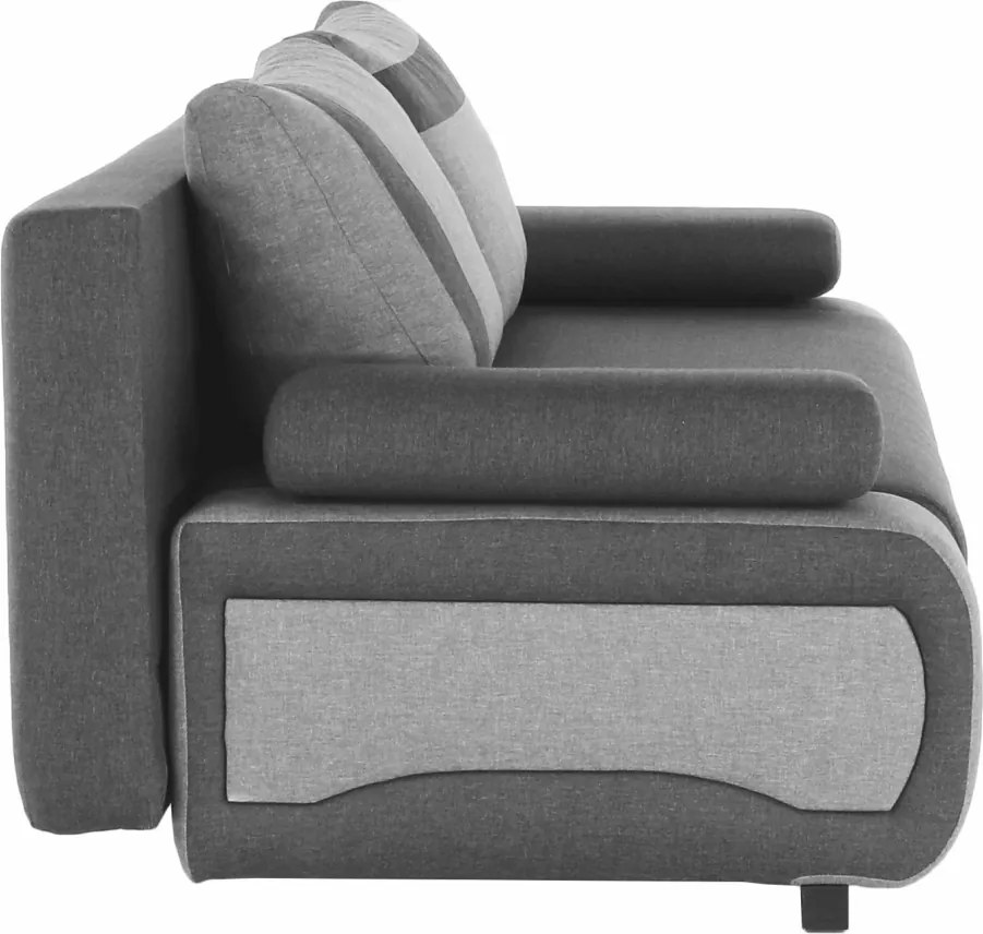 Kanapé, sötétszürke/világosszürke, BOLIVIA