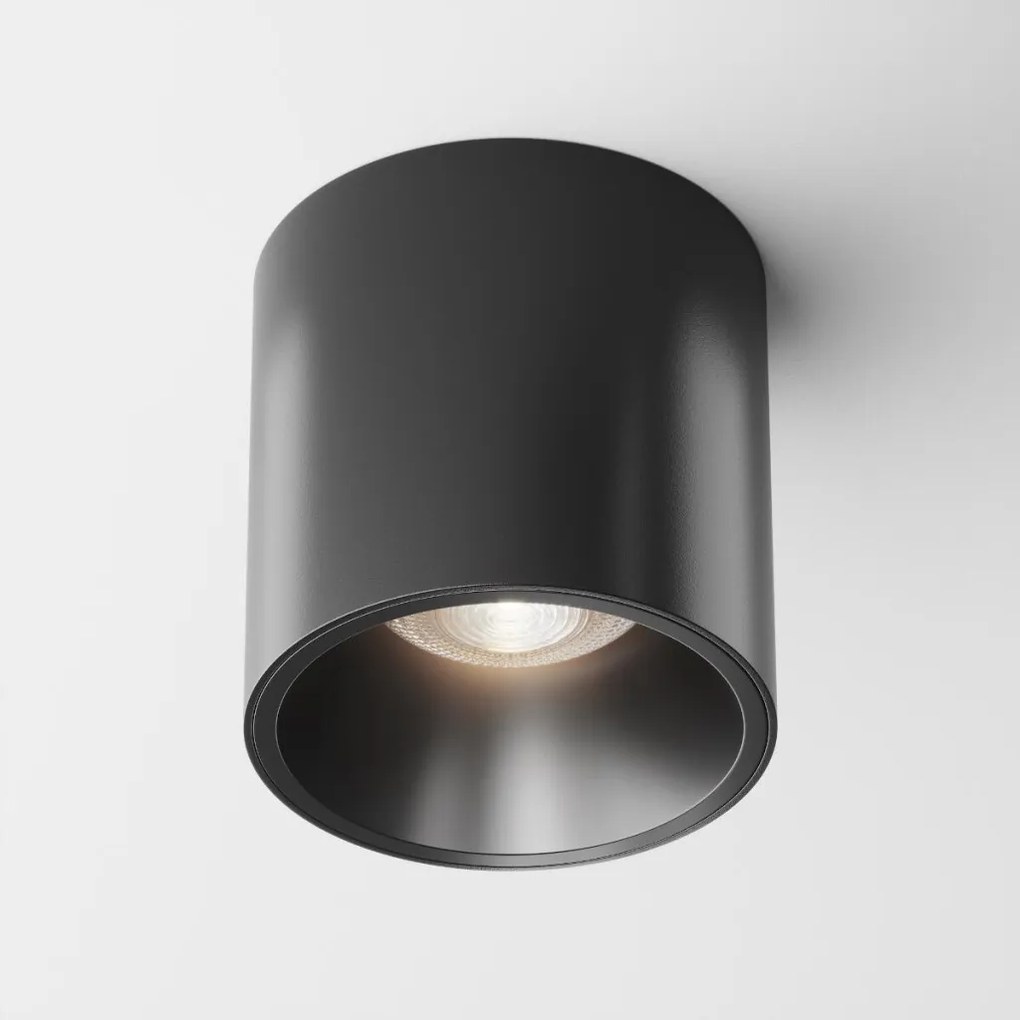 MAYTONI C064CL-L12B4K-D ALFA Hengeres Mennyezeti Lámpa Fekete LED IP20