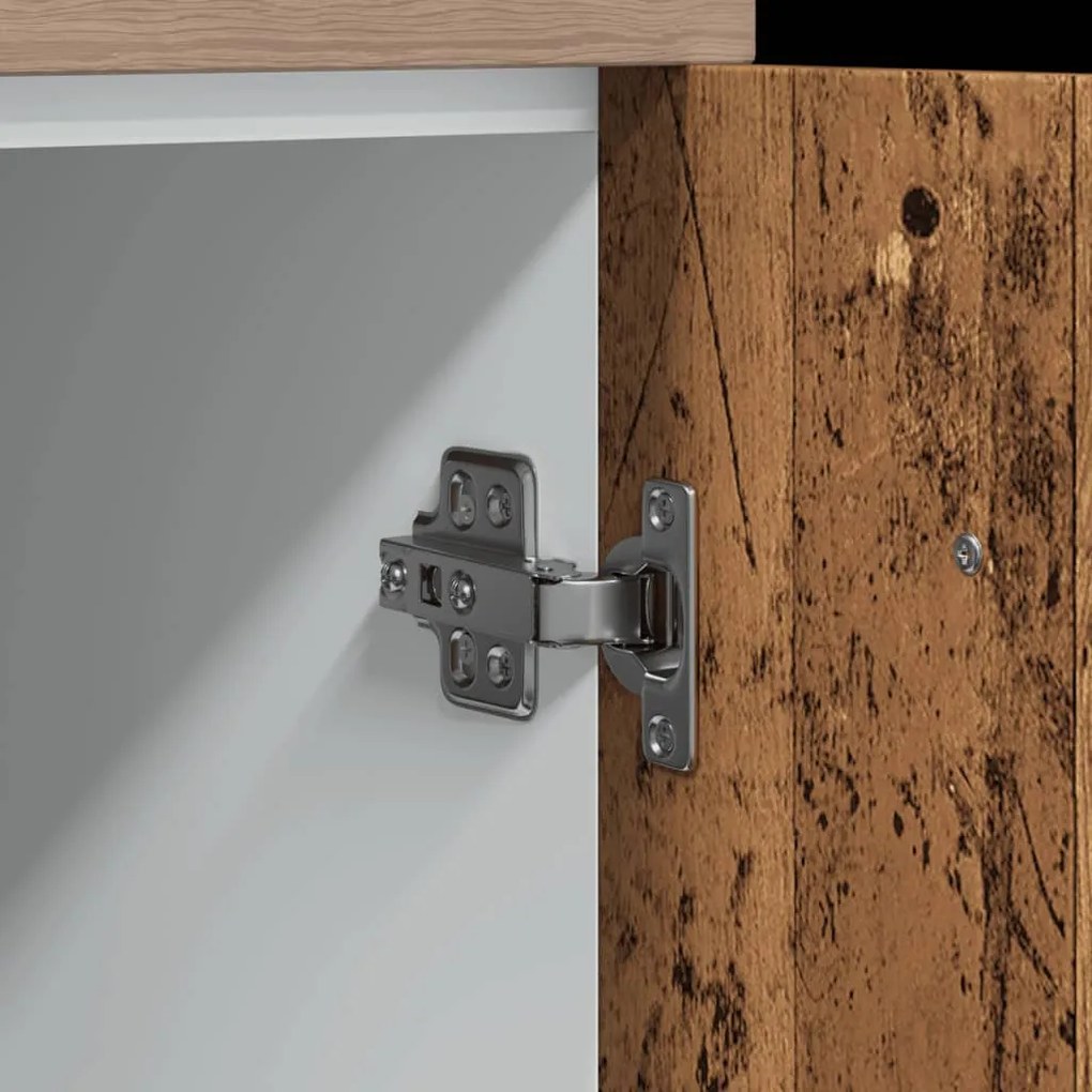 “Lyon” antik fa színű szerelt fa alsószekrény