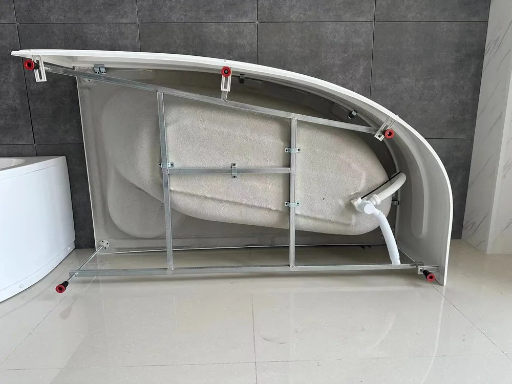 Aszimmetrikus || kád váz jobb 150x100 cm