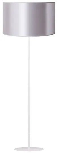 Duolla - Állólámpa CANNES 1xE27/15W/230V átm. 45 cm ezüst/réz/fehér